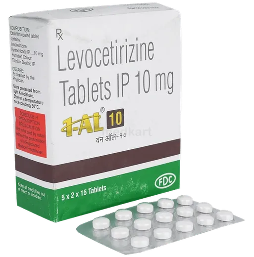 1 al 10mg tablet 15's